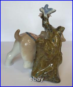 LLADRO Blossoms for the Puppy Porcelain Dog Figurine 01008381 in box chipped