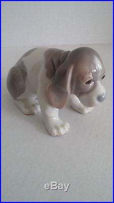 Lladro Collection 5 Rare, Retired Dog Figurines