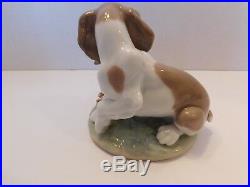 LLADRO Collectors Series7672 Travesura It Wasn't Me Dog Flowerpot with Box EUC