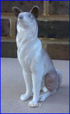 LLADRO Collie Dog Figurine 1316