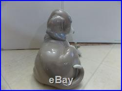 LLADRO. Dog and Snail. Retired 1981 and Authentic. 6