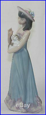 LLADRO ELIZABETH #5645 FIGURINE GIRL WithDOG MINT WithBOX