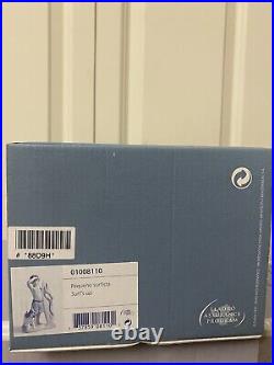 LLADRO FIGURINE #8110 SURF'S UP BOY WITH SURFBOARD AND DOG New in Box
