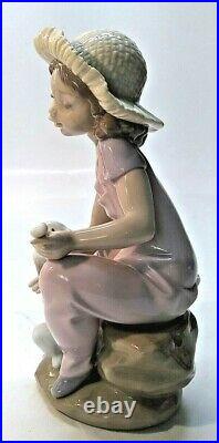 LLADRO FRIENDS FOREVER 1999 Event Figurine PORCELAIN 6680, Girl and Dog C-6JU