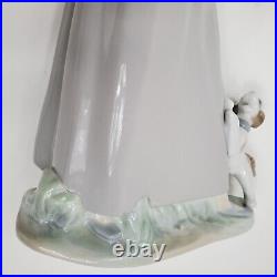 LLADRO'GIRL WITH GOOSE AND DOG' Hand Made In Spain 4866 Daisa Figurine Mint Con