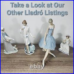 LLADRO'GIRL WITH GOOSE AND DOG' Hand Made In Spain 4866 Daisa Figurine Mint Con