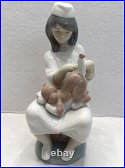 LLADRO Little Professionals Veterinarian PORCELAIN rare FIGURINE 6348 retired