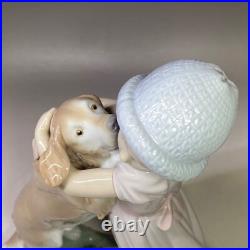 LLADRO Lladro Dog and Girl I ve Been Waiting for You Figurine NO 6903 Int