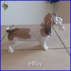 LLADRO MORNING DELIVERY # 6398 DOG L@@K! MINT CONDITION with BOX FAST SHIPPING