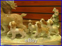 LLADRO MY LITTLE EXPLORERS BRAND NEW IN BOX 6828 MSRP $1000 Boy With Dogs US