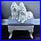 LLADRO Maltese Looking Good Figurine Statue Dogs Jose Luis Alvarez 6688 Spain