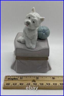 LLADRO My Favorite Companion #6985 My Family Album Collection Dog Boxed