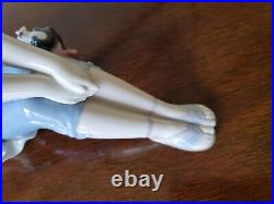 LLADRO My Playful Pet GIRL With DOG SIGNED BY ARTIST MINT With ORIGINAL BOX