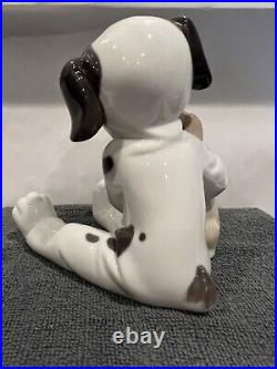 LLADRO My Playful Puppy Boy Figurine MINT RV$270 Child Children Gift Dog