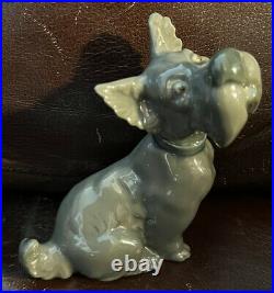 LLADRO NAO 317 Dog, Scottie, Retired! Mint Condition! No Box! L@@K