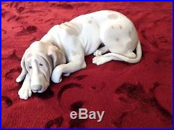 LLADRO Old Hound Dog #1067 Hand Made in Spain RETIRED