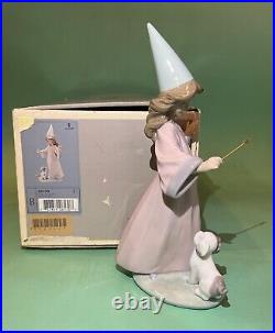 LLADRO Porcelain Figurine 6170 Under My Spell Girl with Dog Mint with Box