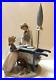 LLADRO RARE Ice Cream Vendor with Girl and Dog #5325 LARGE MINT