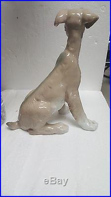 Lladro Setter Dog Statue Figurine Made In Spain