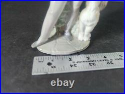 LLADRO SUNDAY'S CHILD #6023 FIGURINE BOY With DOG & BOOK PERFEC