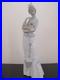 LLADRO Spain 4893 Woman WALK With DOG Large Porcelain Figurine