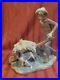 LLADRO Spain GARDNER IN TROUBLE Figureine 8.5 High, Retired In 1981