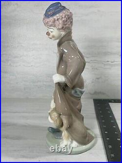 LLADRO Surprise CLOWN With Puppies Figurine # 5901 MINT COND, RARE AND RETIRED