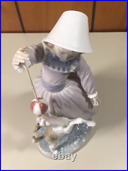 LLADRO Teasing The Dog #5078 Retired 10.25 NO BOX