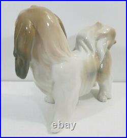 LLADRO Tibetan Terrier Dog Figurine Retired, by Sculptor Salvador Furio