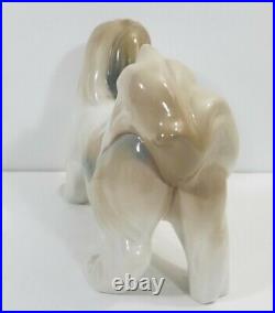 LLADRO Tibetan Terrier Dog Figurine Retired, by Sculptor Salvador Furio