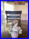 LLadro #6574 Take Me Home-Puppy Dog with Flowers Glossy Figurine with box