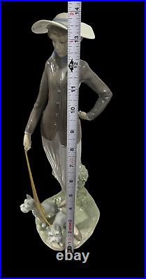 LLadro Figurines Walking the Dogs # 6760 Mint Condition In Original Box withCOA