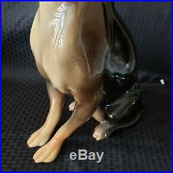 Large 1.5 Foot Hispania Daisa Lladro Retired Sitting Chihuahua Dog Beautiful