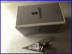 Let's Fly Away Dog On Paper Airplane Figurine By Lladro #6665