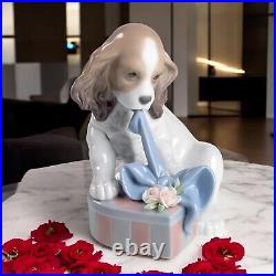 Lladro 01008312 Can't Wait Dog Figurine Puppy #8312 NIB Free Shipping