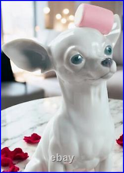 Lladro 01009191 Chihuahua with Marshmallows Dog Figurine #9191 NEW + F/S