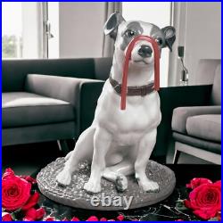 Lladro 01009192 Jack Russell with Licorice Dog Figurine #9192