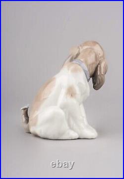 Lladro 06210 A Gentle Surprise Dog Collectible Figurine, With Box