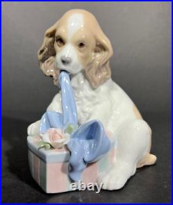 Lladro 1008312 8312 Can't Wait Dog Cocker Spaniel Figurine