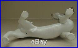 Lladro 1066 Bassett adorable Basset Hound puppy dog MWOB, RV$530