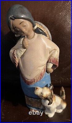 Lladro 12165 Chiquita Retired! Mint Condition! Gres! No Box! L@@K! Vivid Colors