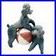 Lladro #1258 Poodles Playing with Beachball Playful Dogs Gloss Finish RETIRED