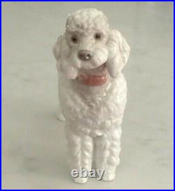 Lladro 1259 Poodle standing Woolly Poodle Puppy Dog MIB, RV$455