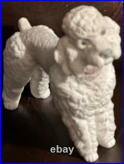 Lladro 1259 Woolly Dog, Poodle Standing Retired! Mint Condition! Matte! No Box