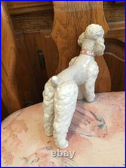 Lladro 1259 Woolly Dog, Poodle Standing Retired! Mint Condition! No Box! L@@K