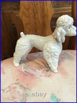 Lladro 1259 Woolly Dog, Poodle Standing Retired! Mint Condition! No Box! L@@K