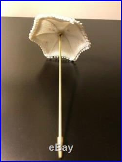 Lladro 1989 Picture Perfect Society figurine #7612 Lady Dog Parasol