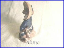 Lladro # 2167 Retired Fernando Gres Finish Boy With Dog Mint