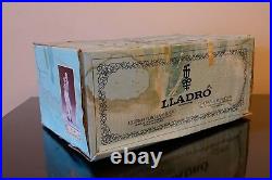 Lladro 2187 Jealous Friend Woman Child Dog Porcelain Figurine Gres With Box
