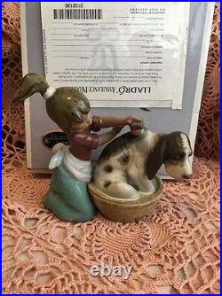 Lladro 2273 Bashful Bather Gres! RETIRED! Mint Condition! Original Grey Box